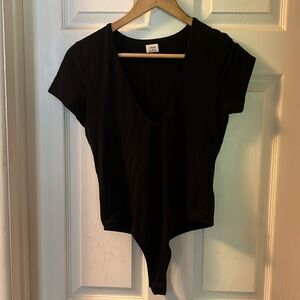Low cut Wilfred black bodysuit